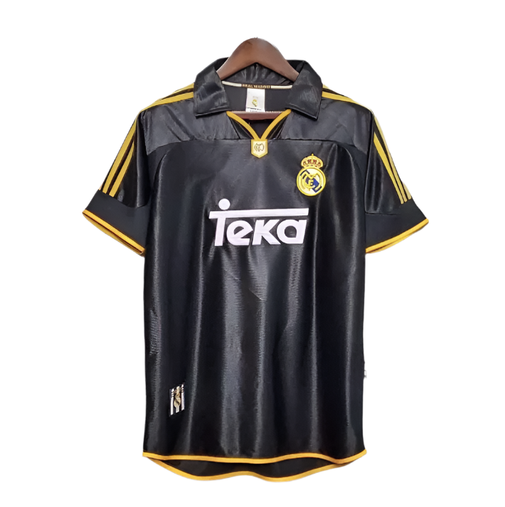 Real Madrid Retro Träningsbortatröja 1999-2001 – Player Version