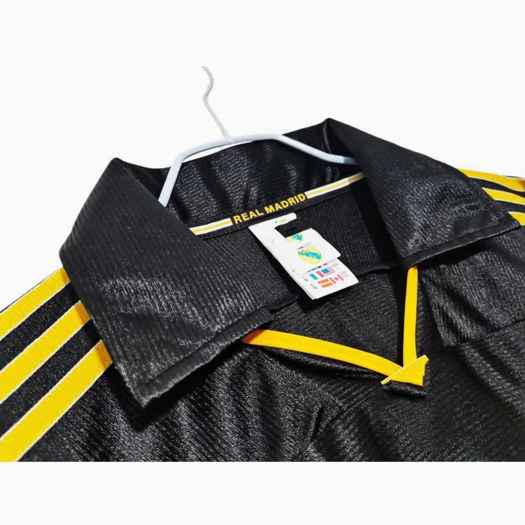 Real Madrid Retro Träningsbortatröja 1999-2001 – Player Version