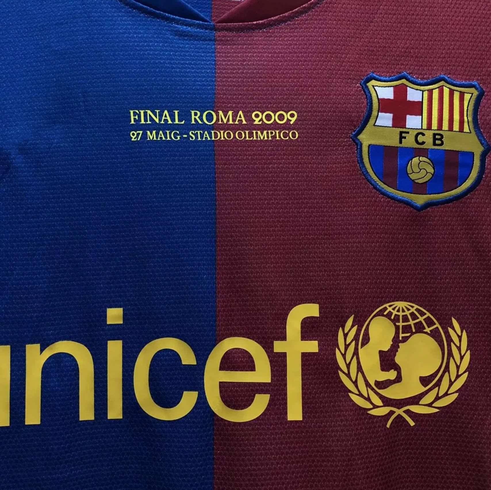 08/09 Barcelona Champions League Retro Långärmad – Player Version