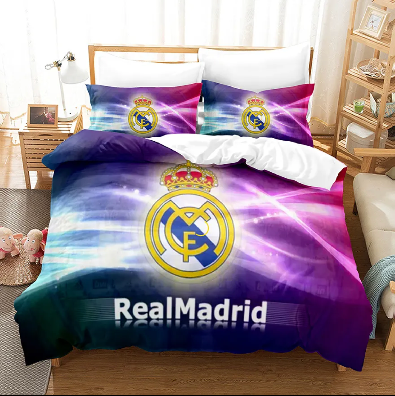 Real Madrid - Fotboll Påslakan