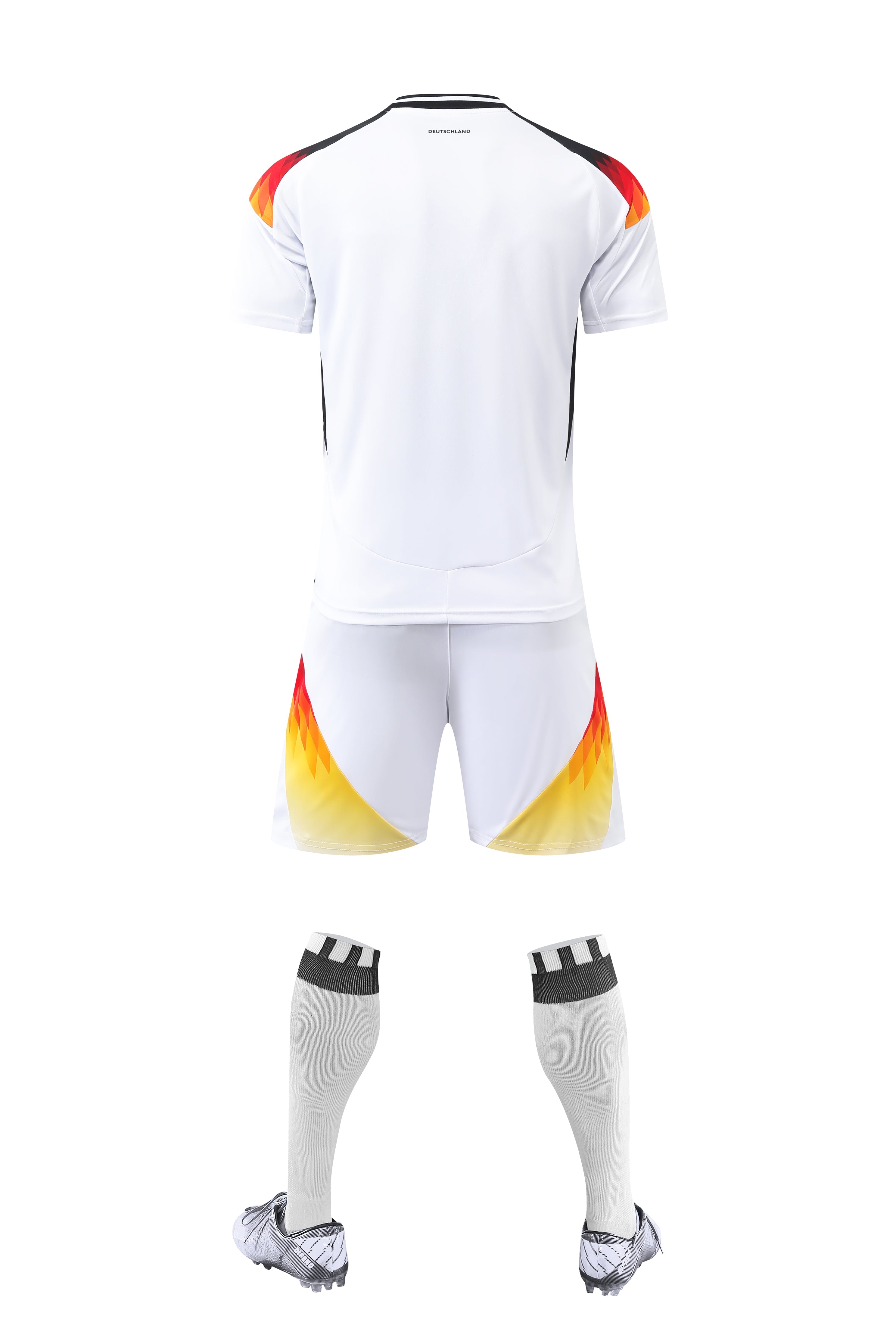 Barn/Vuxen Tyskland Hemmamatch – Klassiskt Matchset